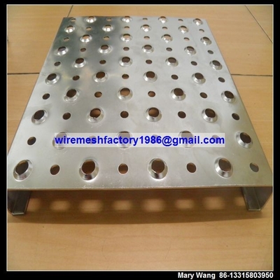 perforated raised TRACTION TREAD